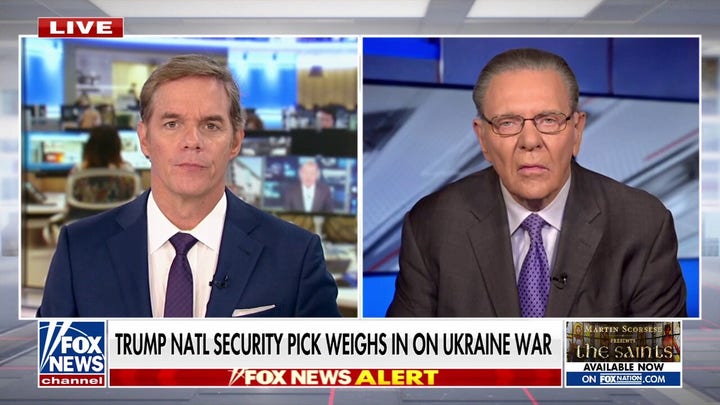 Gen. Jack Keane urges incoming Trump admin to give Ukraine 