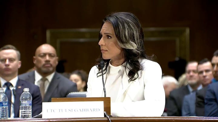 Gabbard answers questions on 9/11 at her confirmation hearing