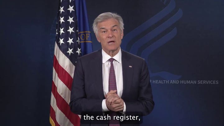 Dr. Oz demands action from Minnesota officials amid Medicaid fraud scandal