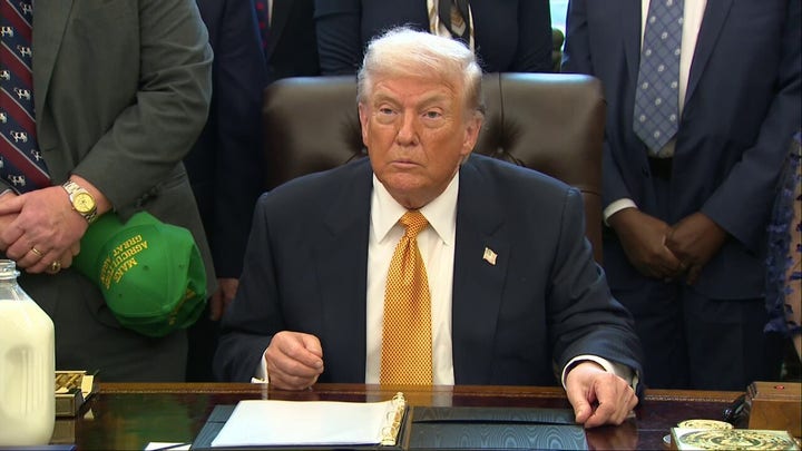 Trump says he was informed that killing in Iran has 